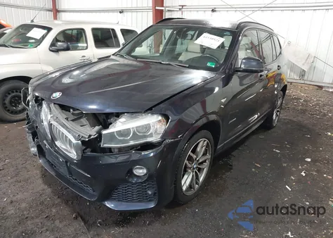 2015 BMW X3 xDrive35I z USA, uszkodzony, nr VIN 5UXWX7C54F0K33795